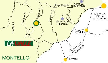 mappa la valle